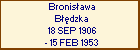 Bronisawa Bdzka