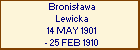 Bronisawa Lewicka