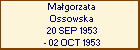 Magorzata Ossowska