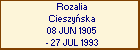 Rozalia Cieszyska