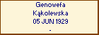 Genowefa Kkolewska