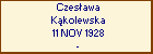 Czesawa Kkolewska