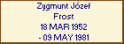 Zygmunt Jzef Frost
