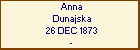 Anna Dunajska