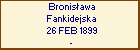 Bronisawa Fankidejska