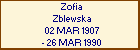 Zofia Zblewska