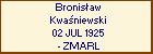 Bronisaw Kwaniewski