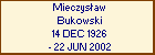 Mieczysaw Bukowski