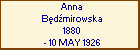 Anna Bdmirowska