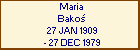 Maria Bako