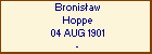 Bronisaw Hoppe