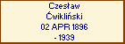 Czesaw wikliski