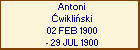 Antoni wikliski