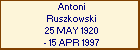 Antoni Ruszkowski