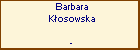 Barbara Kosowska