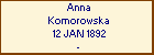 Anna Komorowska