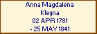 Anna Magdalena Kleyna