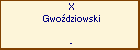 X Gwodziowski