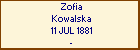 Zofia Kowalska