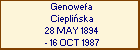 Genowefa Ciepliska